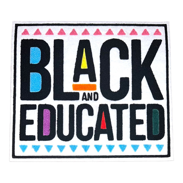 Pastel Black & Educated Patch