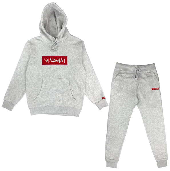 red supreme tracksuit