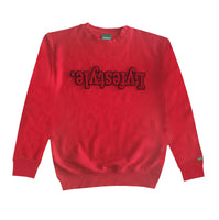 Red w/ Black Lyfestyle Sweatshirt
