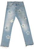 Denim Floral Lyfestyle Jeans