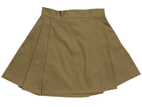 Khaki Lyfestyle Tennis Skirt