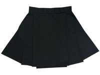 Black Lyfestyle Tennis Skirt