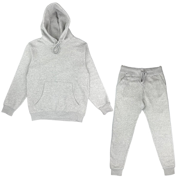 Blank Heather Grey Sweatsuit – Lyfestyle Clothing