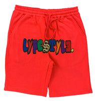 Mixed Multicolor Lyfestyle Shorts