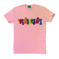 Pale Pink Multicolor Lyfestyle Tee