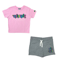 Toddlers Pastel Lyfestyle Short Sets