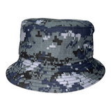 Navy Ocean Camo Lyfestyle Bucket Hat