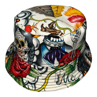 "Day of The Dead" v2 Lyfestyle Bucket Hat