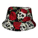 "Skull & Roses" Lyfestyle Bucket Hat