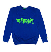 Green w/ Blue Lyfestyle Sweatshirt