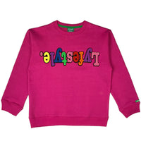 Kids Raspberry Sweatshirts