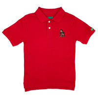 Kids Red Fleeroy Lyfestyle Polo Shirt