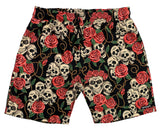 Skull & Roses Lyfestyle Shorts