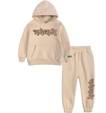 Toddlers "Cozy" Tan Lyfestyle Sweatsuits