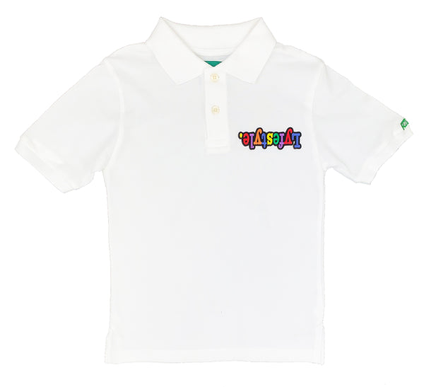 Kids Mini Multicolor Lyfestyle Polo Shirt