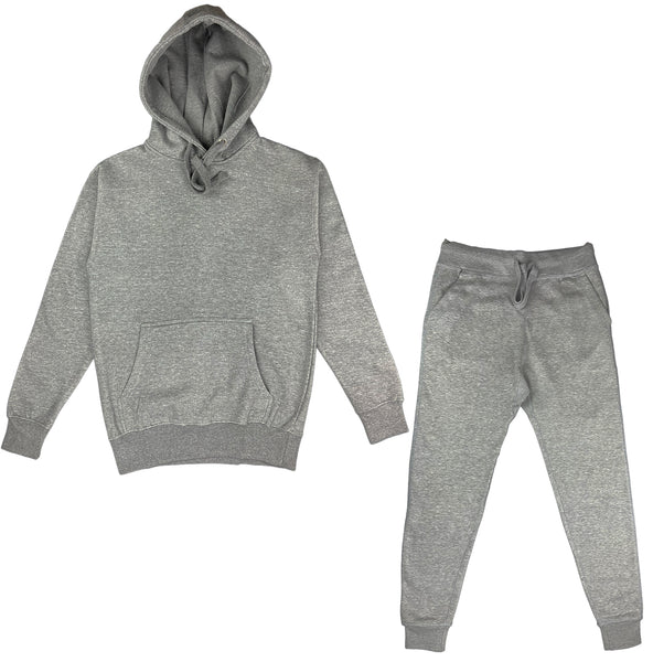 Blank Dark Heather Grey Sweatsuit – Lyfestyle Clothing