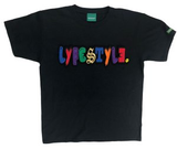 "Mixed-Up" Multicolor Lyfestyle Tees